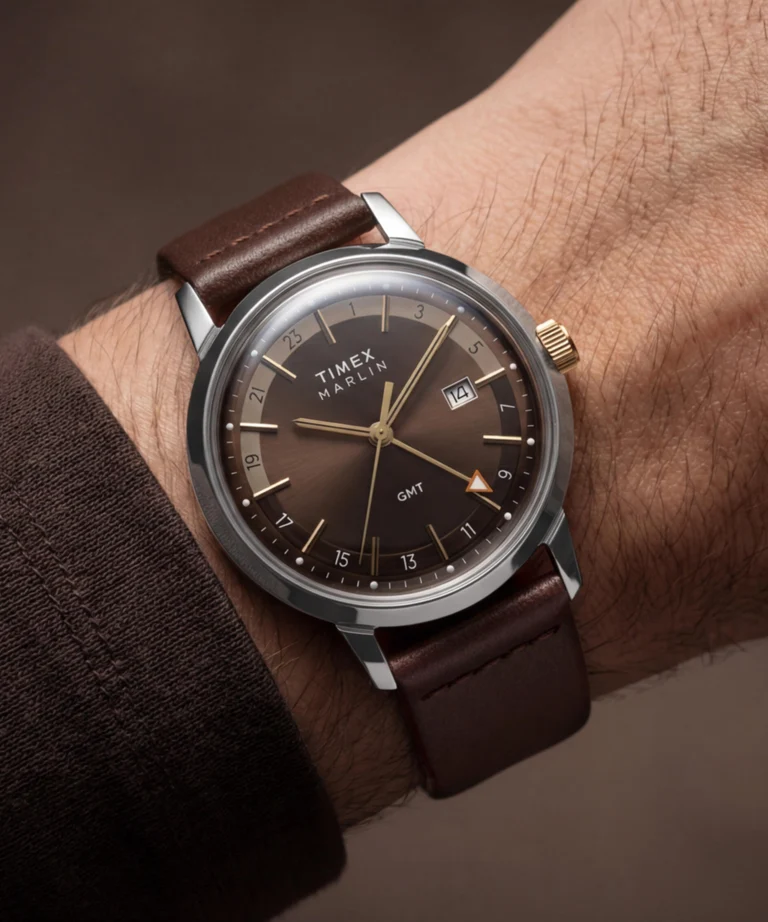 Timex Marlin Quartz GMT watches