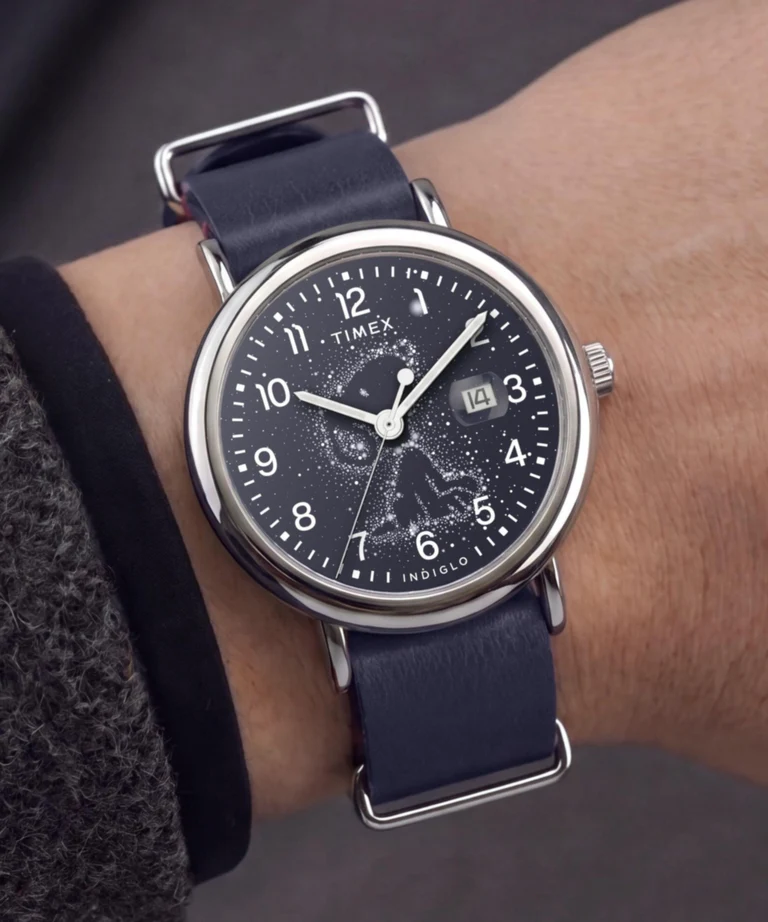 Timex Peanuts Weekender Astronomy watch