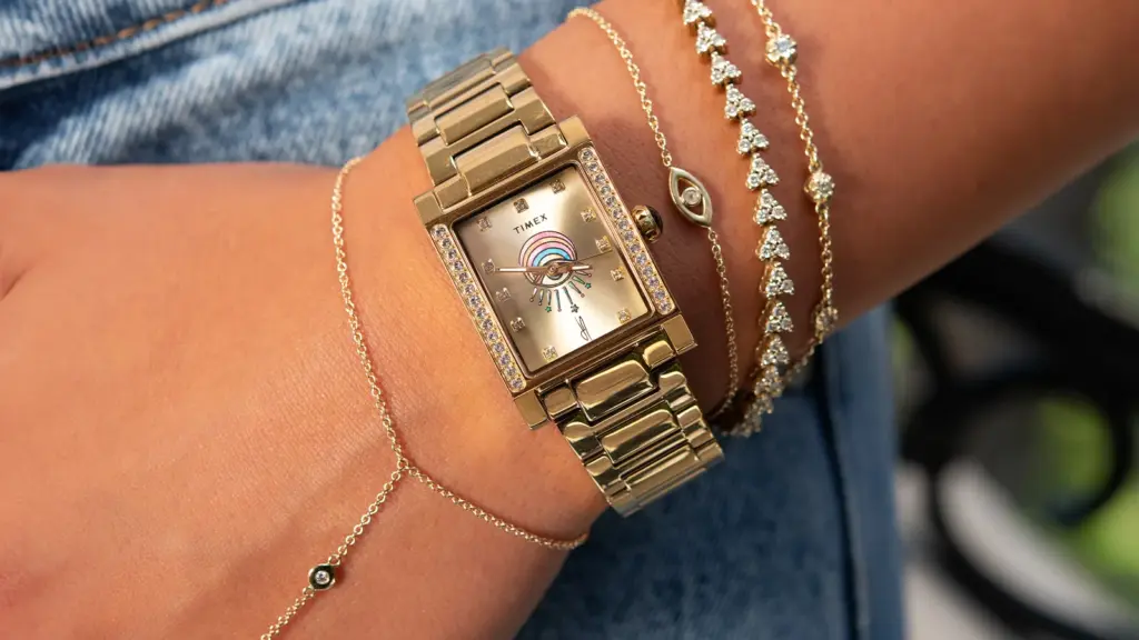 Timex x Jacquie Aiche Éclat watches