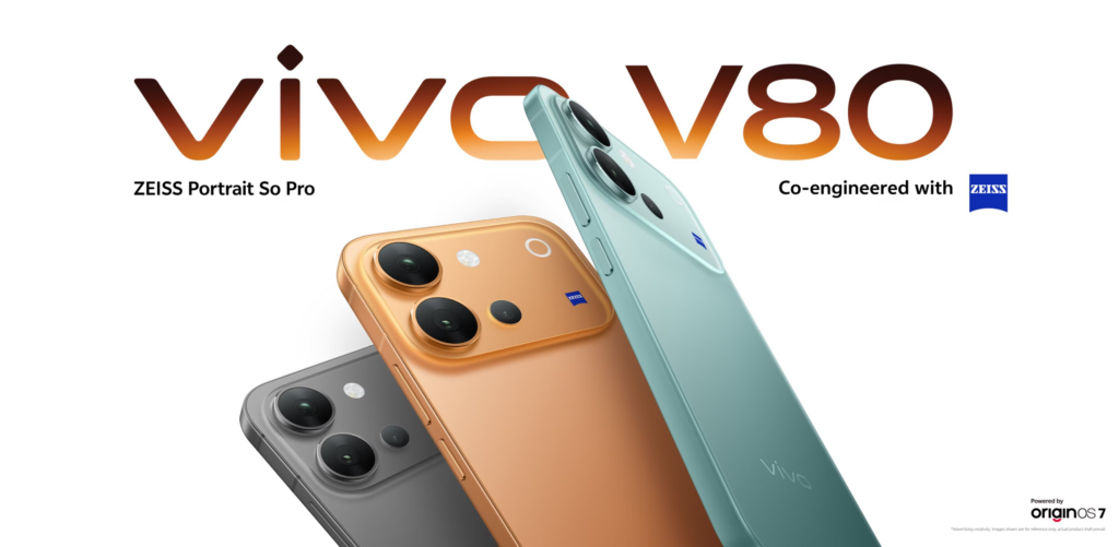 Vivo V80 color options
