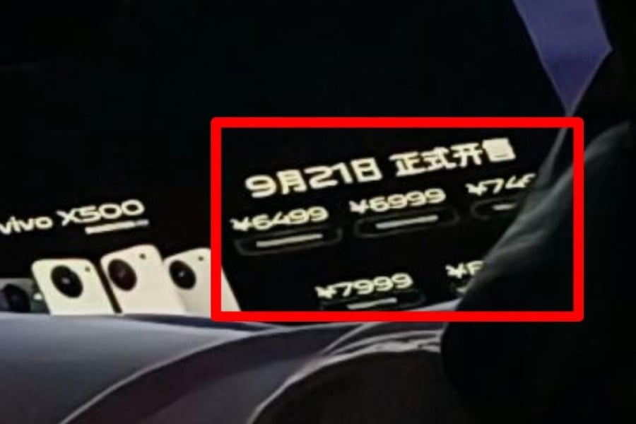 Vivo X500 Price leak