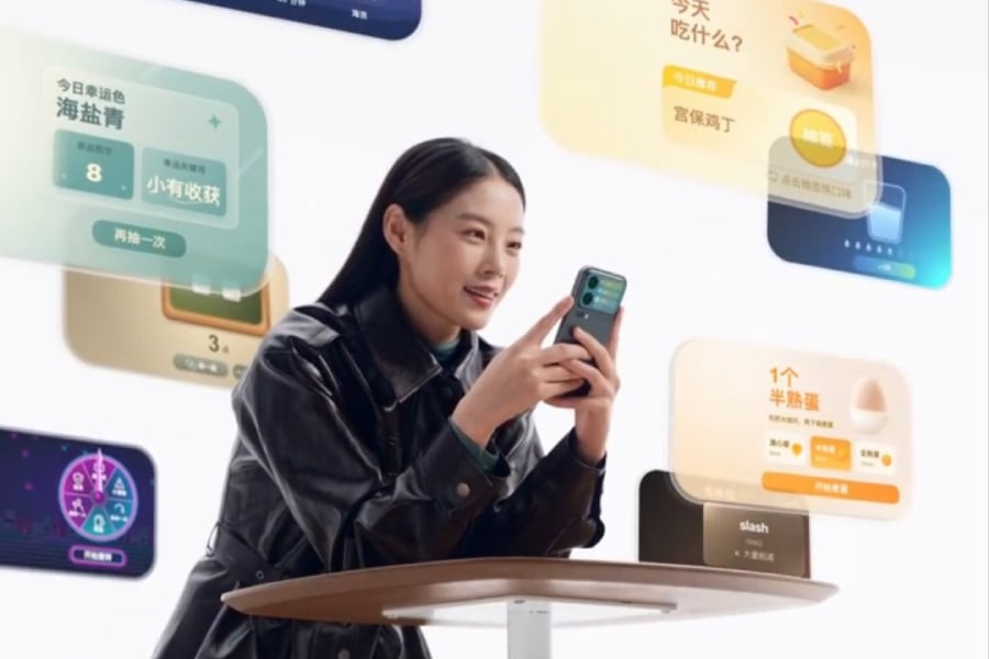 Xiaomi 18 Pro rear display apps
