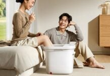 Xiaomi Mijia Sterilization Foot Bath is a $50 massager with built-in UV cleaning