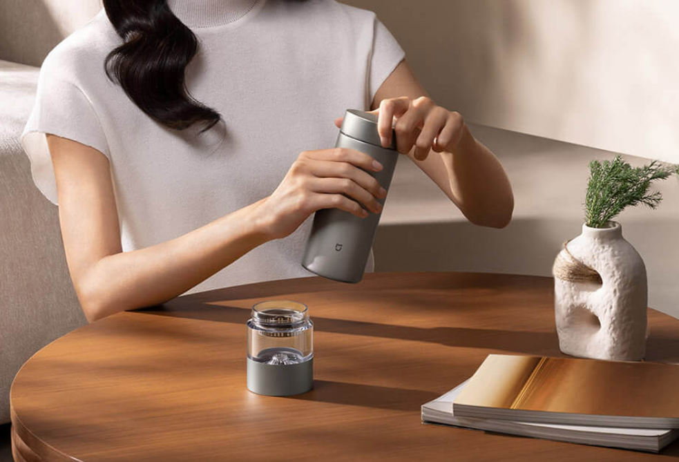 Xiaomi Mijia Titanium Thermos Cup Tea-Water Separation Edition