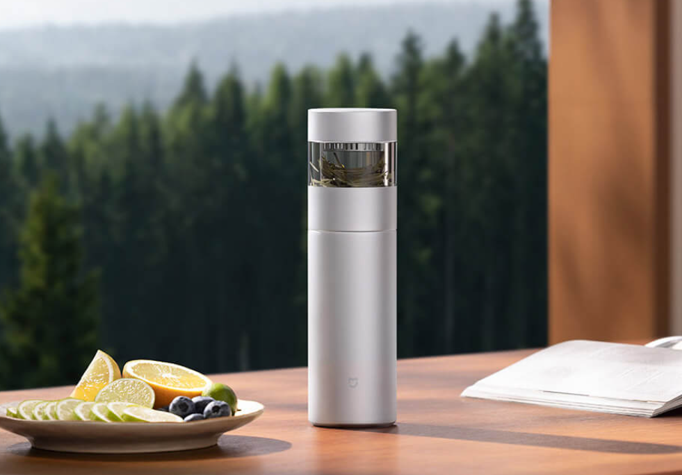 Xiaomi Mijia Titanium Thermos Cup Tea-Water Separation Edition