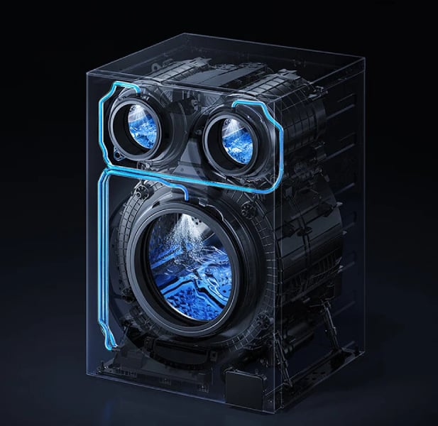 Xiaomi Mijia Triple-Tube Washing Machine 14kg internals