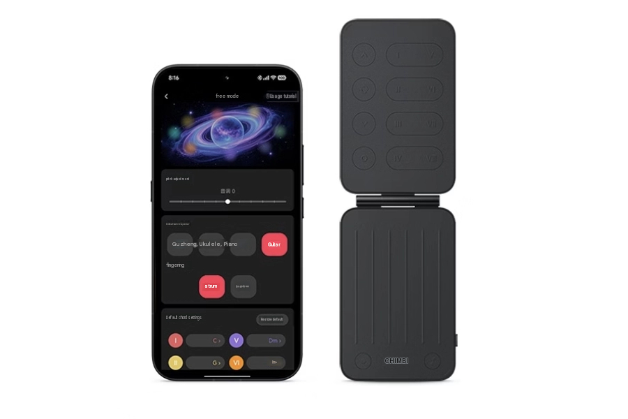 Xiaomi Pocket Guitar Design