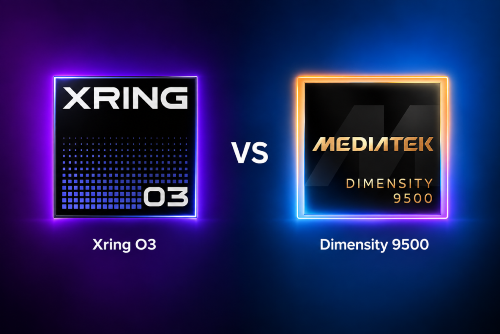 Xring O3 vs Dimensity 9500