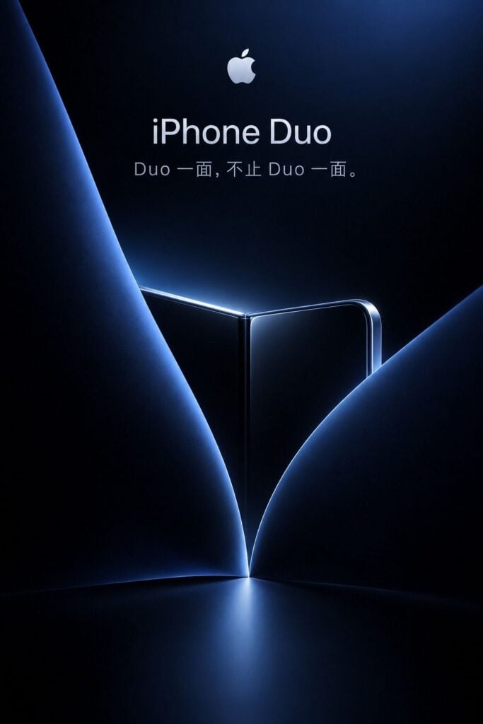 iPhone Duo AI-generated image
