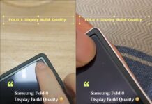Galaxy Z Fold 8 owner shows corners of the inner display are flexing inward