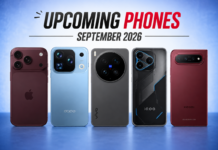 Top 5 upcoming smartphone launches in September 2026 upcoming smartphones in September 2026