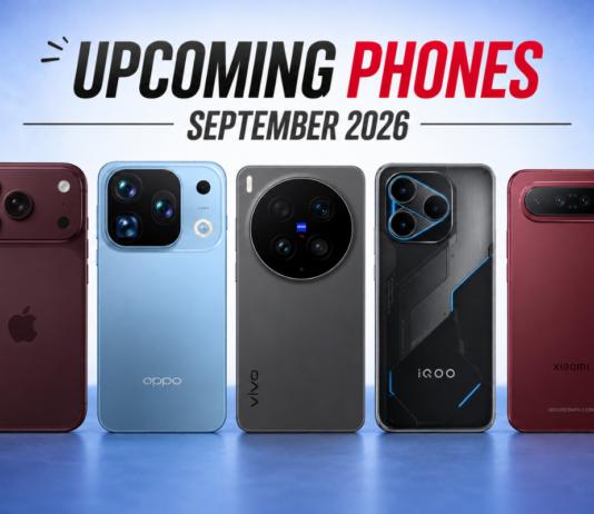 Top 5 upcoming smartphone launches in September 2026 upcoming smartphones in September 2026