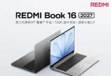 REDMI Book 16 2027 teaser confirms 16-inch numeric keypad
