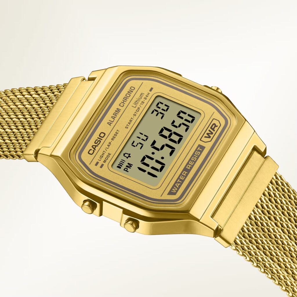 Casio AQ-230EMG-9A and A158WEMG-9 watches