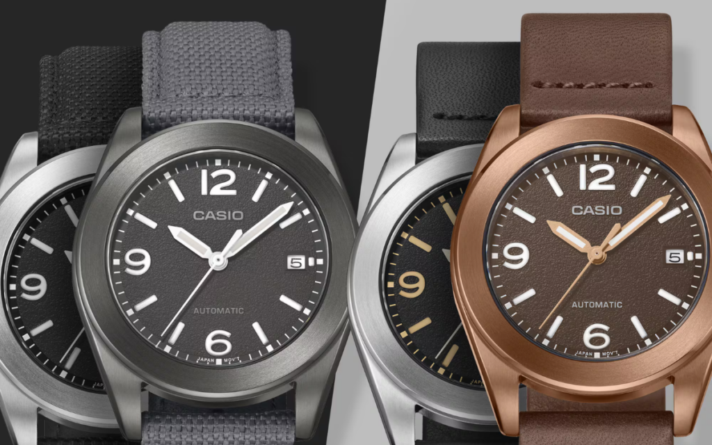 Casio CMK100 automatic field watches