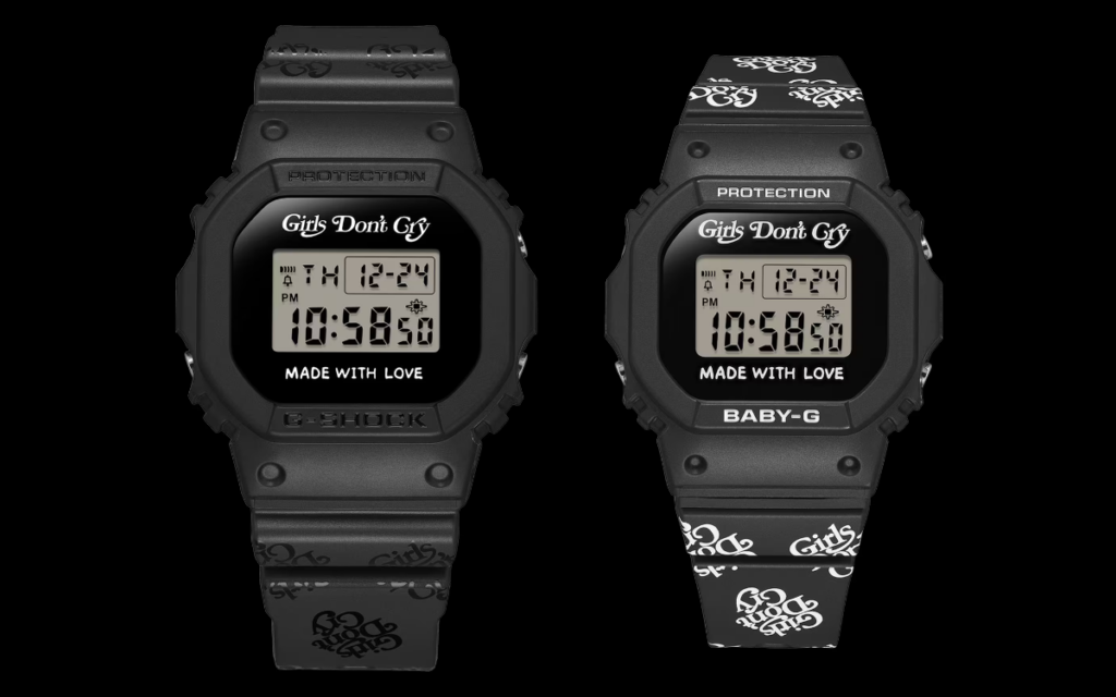Casio Girls Don't Cry G-Shock watches