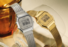 Casio launches two retro LA680WEM mesh band digital watches Casio LA680WEM Vintage watches