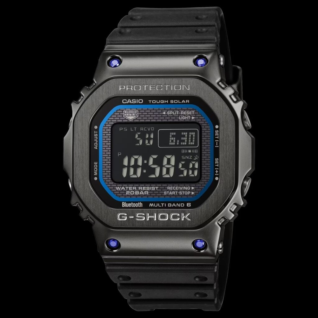 Casio blue sapphire G-Shock watches