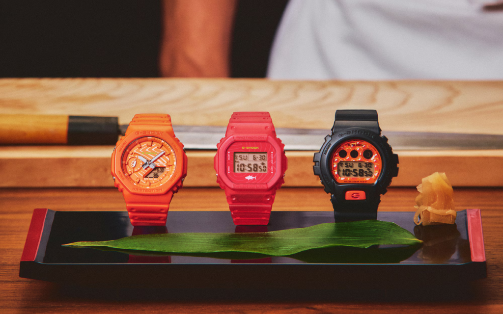 Casio sushi-inspired G-Shock watches