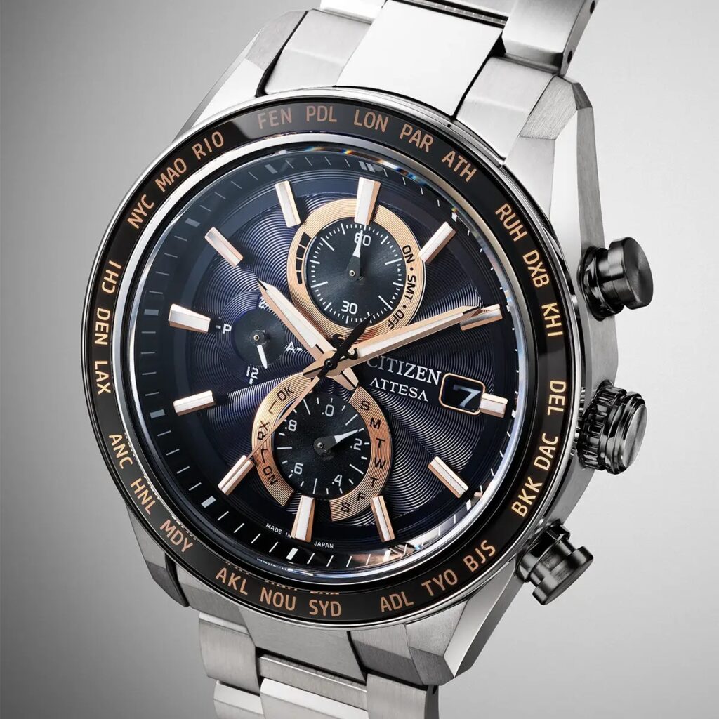 Citizen Attesa radio-controlled watches