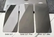 Galaxy S27 series screen protectors hint at front design; RAM and storage configs tipped
