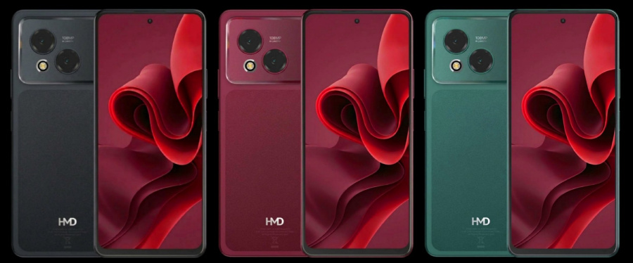 HMD Vibe 2 Max Design Render