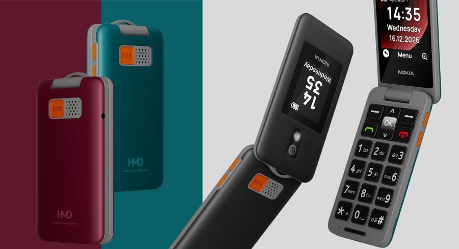 Nokia 2360 Flip Design and Display