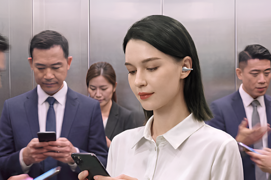 QCY Crossky C70 clip-on earbuds