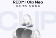 Redmi Clip Neo, the brand’s first clip-on earphone, launches this month Redmi Clip Neo Teaser