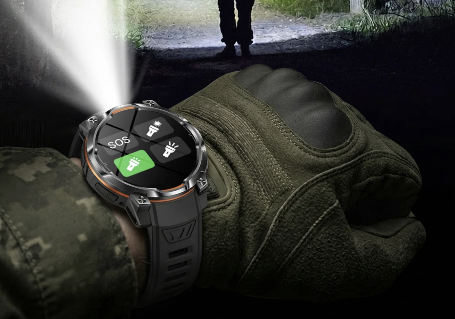 Rollme launches Hero K1 rugged smartwatch with offline GPS maps, LED ...