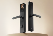 Xiaomi Smart Door Lock 5C (Cat Eye Edition) launches with 160° ultra-wide camera, 3.5-inch screen, 11 ways to unlock The Xiaomi Smart Door Lock 5C Cat Eye Edition features a sleek black design.