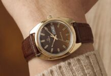 Timex launches 1978 Day Date Fumé Reissue in the US with a stunning brown gradient dial Timex 1978 Day Date Fumé Reissue watch