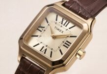 Timex launches affordable Addison square watches with vintage charm and leather straps Timex Addison square watches