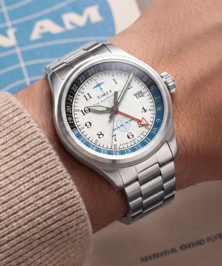 Timex Pan Am Waterbury GMT