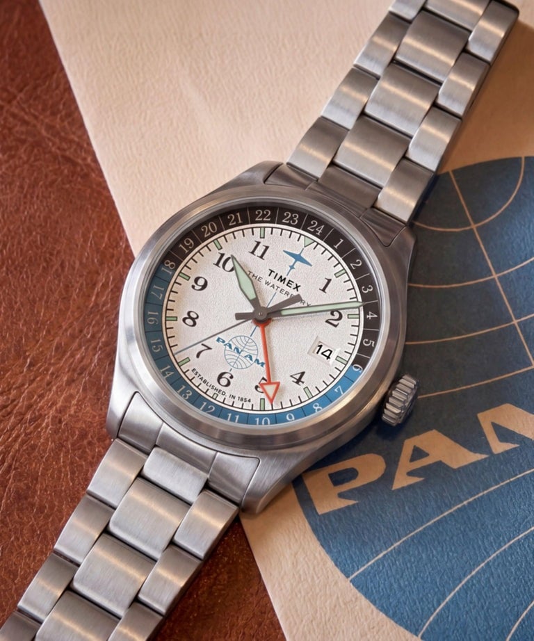 Timex Pan Am Waterbury GMT