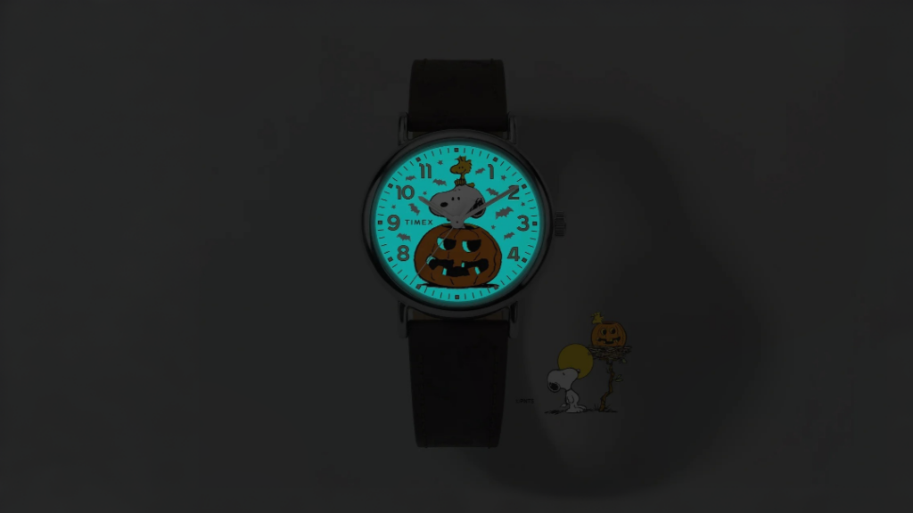 Timex Peanuts Weekender Pumpkin watch