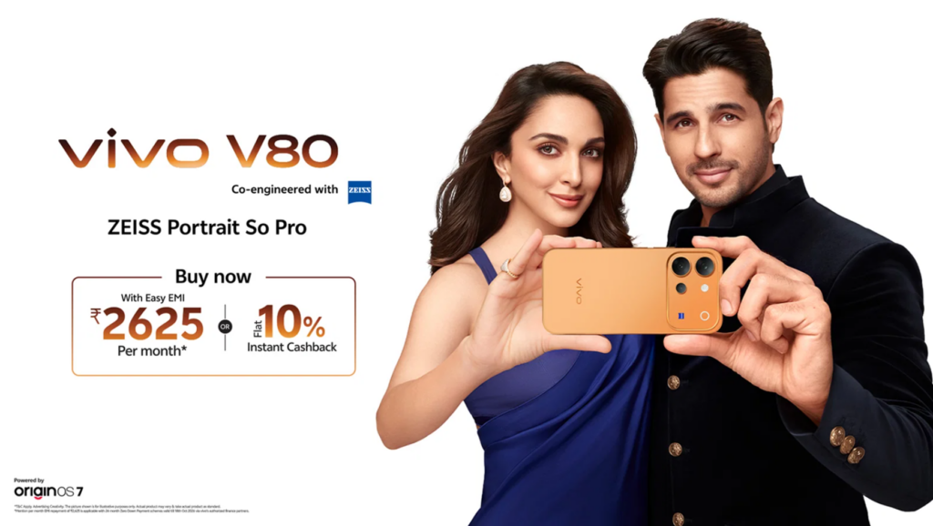 Vivo V80 goes on sale