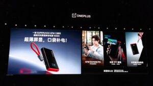 OnePlus launches 10,000mAh SuperVOOC 67W power bank with 45W PD, 55W PPS support, full-color screen
