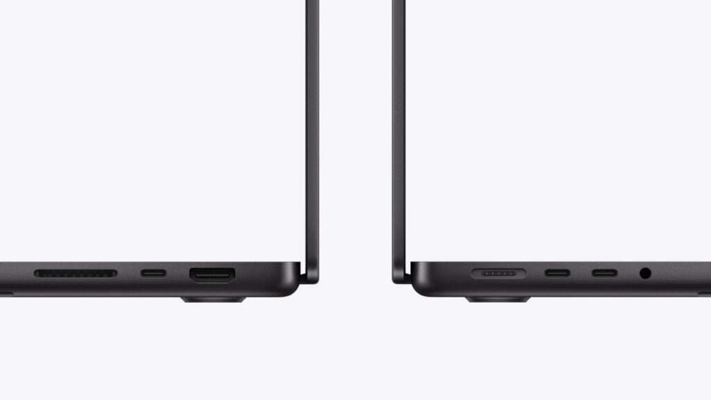 M6 MacBook Pro 14-inch ports