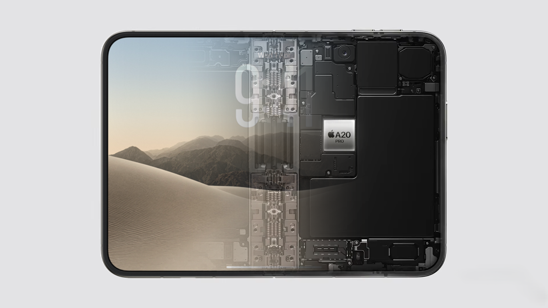 Pattern Pass iPhone Duo teardown reveals dual batteries and hinge design - Gizmochina
