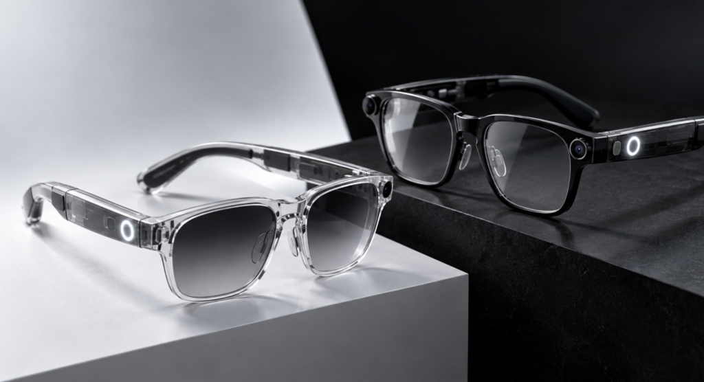 Smart glasses (AI-generated image)