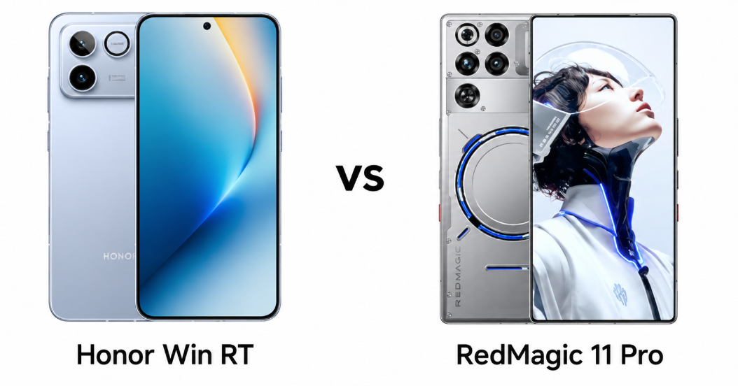 Honor Win RT vs RedMagic 11 Pro: Snapdragon 8 Elite vs Elite Gen 5
