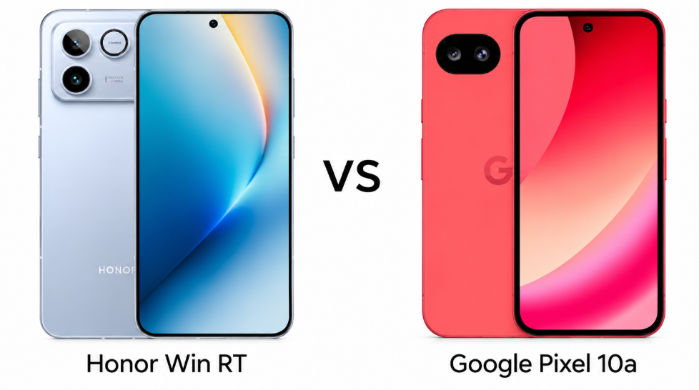 Honor Win RT vs Google Pixel 10a