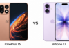 OnePlus 16 vs iPhone 17: The $900 Flagship Battle Is Closer Than You Think OnePlus 16 vs iPhone 17